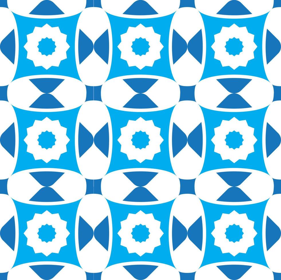 Classic ceramic mosaic tile vector