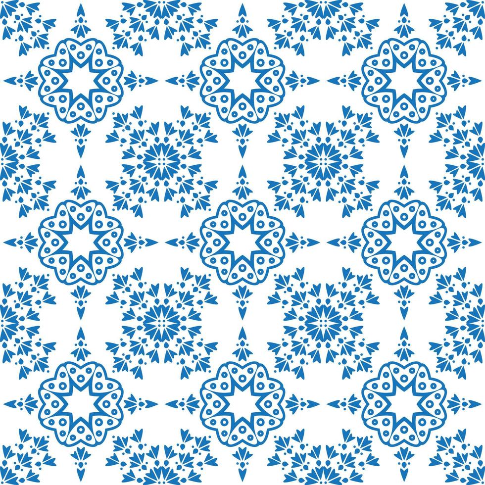 Retro Seamless Pattern In White Background vector