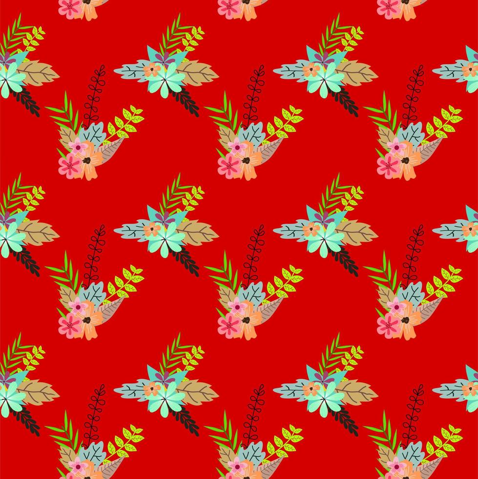 floral pattern vector design.