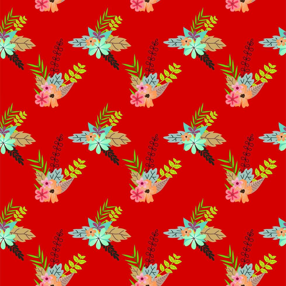 floral pattern vector design.