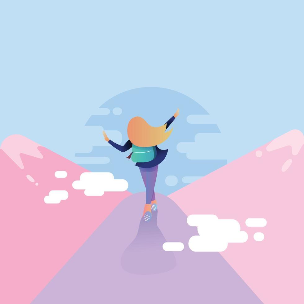 Travelling alone is the best impulse vector