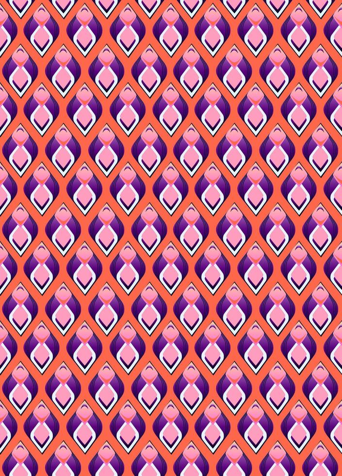 geometric boho abstract pattern. Background seamless texture perfect for textiles and decoration vector