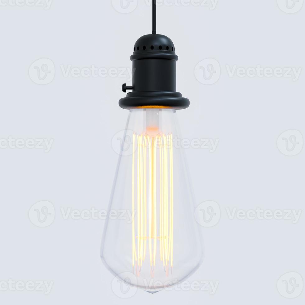 light bulbs isolated photo