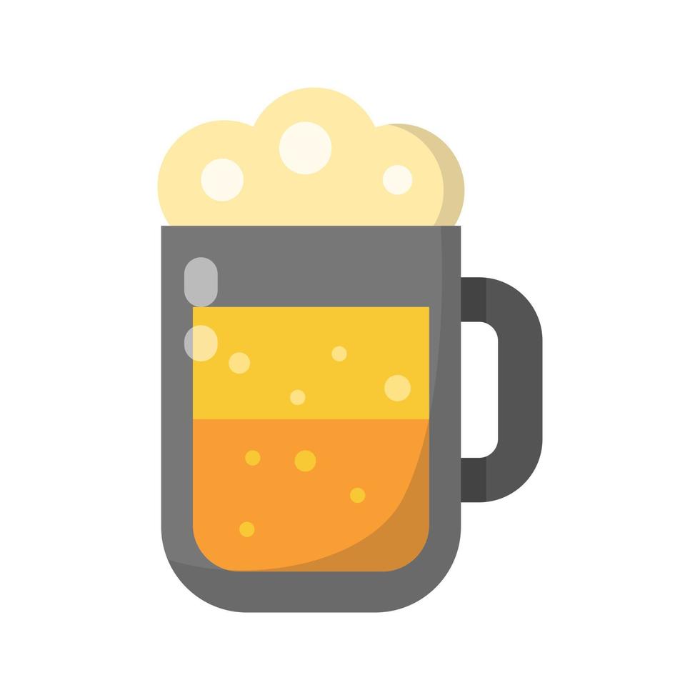 diseño de símbolo de signo de icono de logotipo de cerveza vector