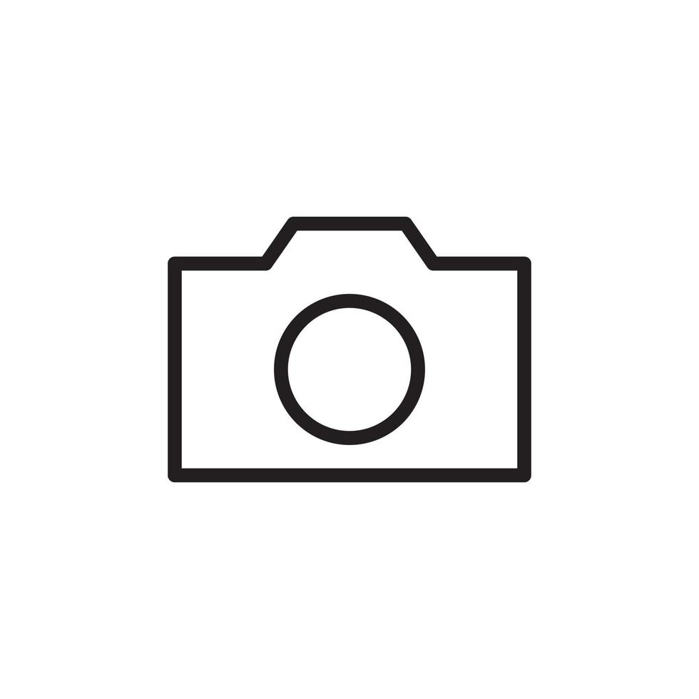 Camera logo icon sign symbol design vector