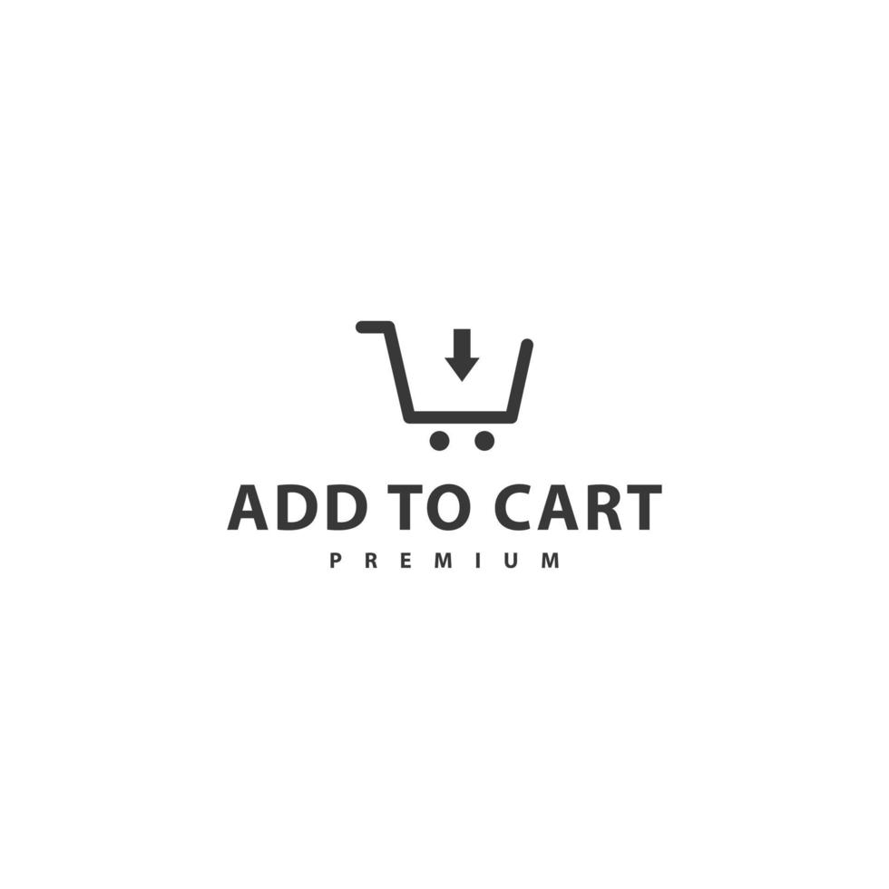 add to cart logo icon sign symbol design vector