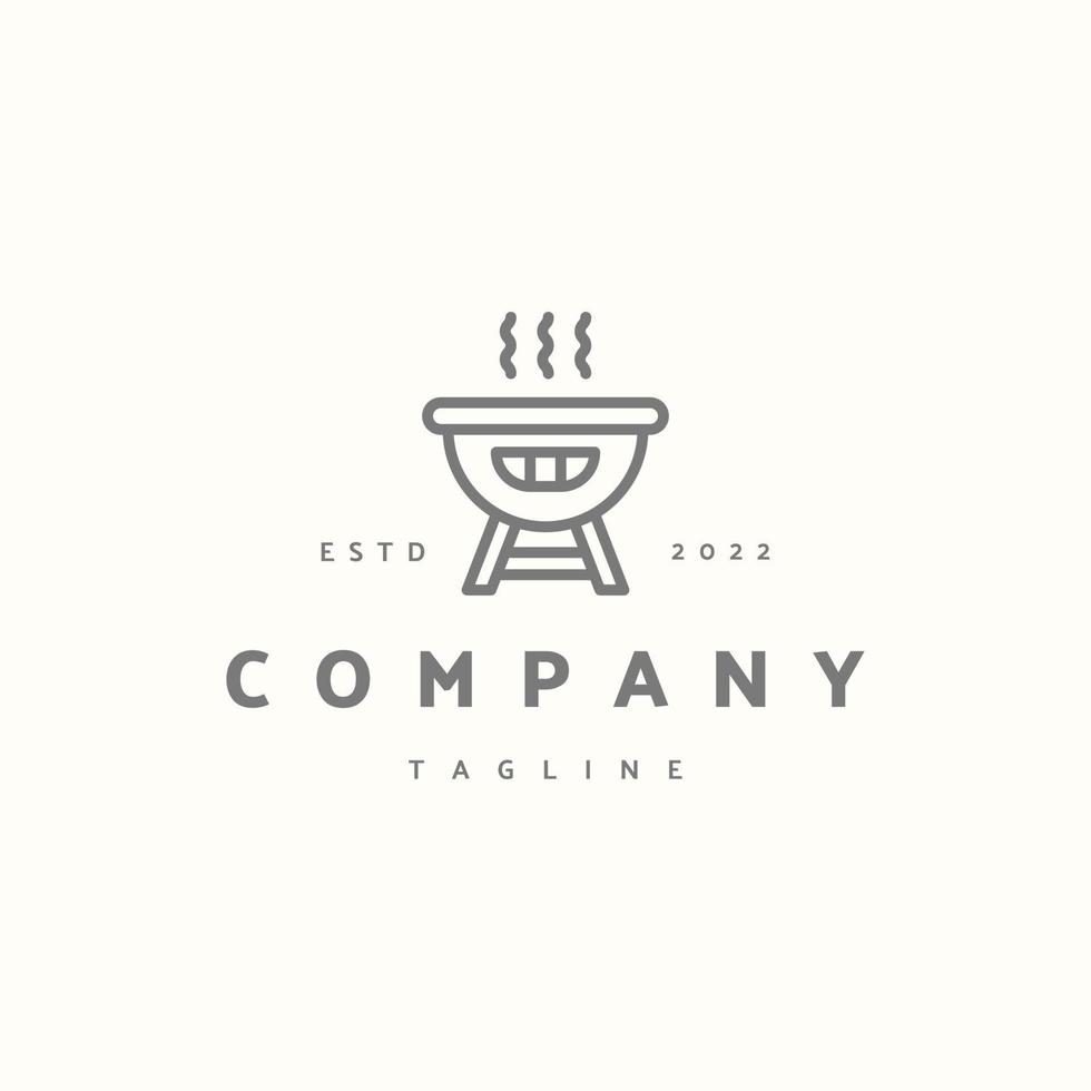 Bbq premium icon sign symbol vector
