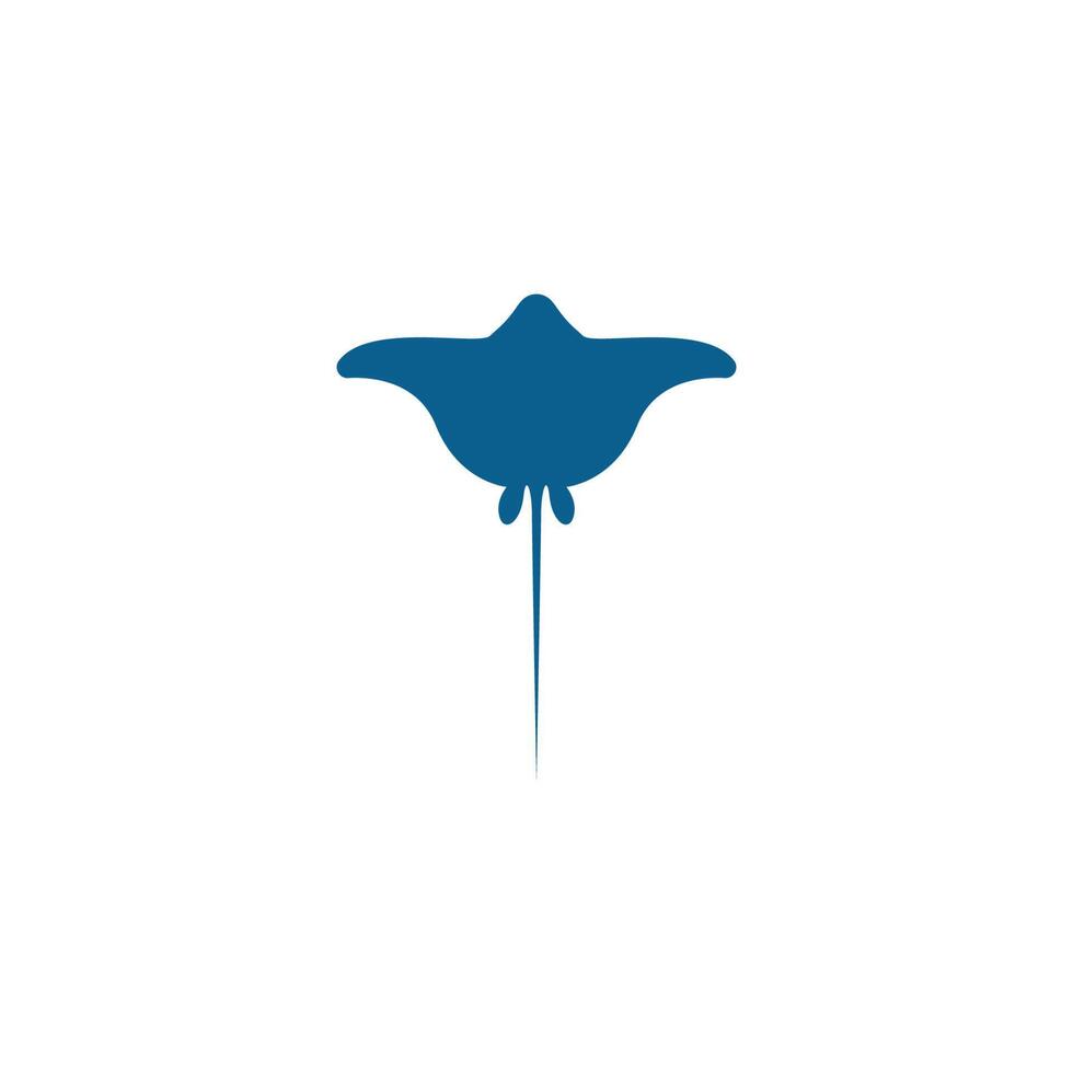 Stingray icon logo design concept template illustrtation vector