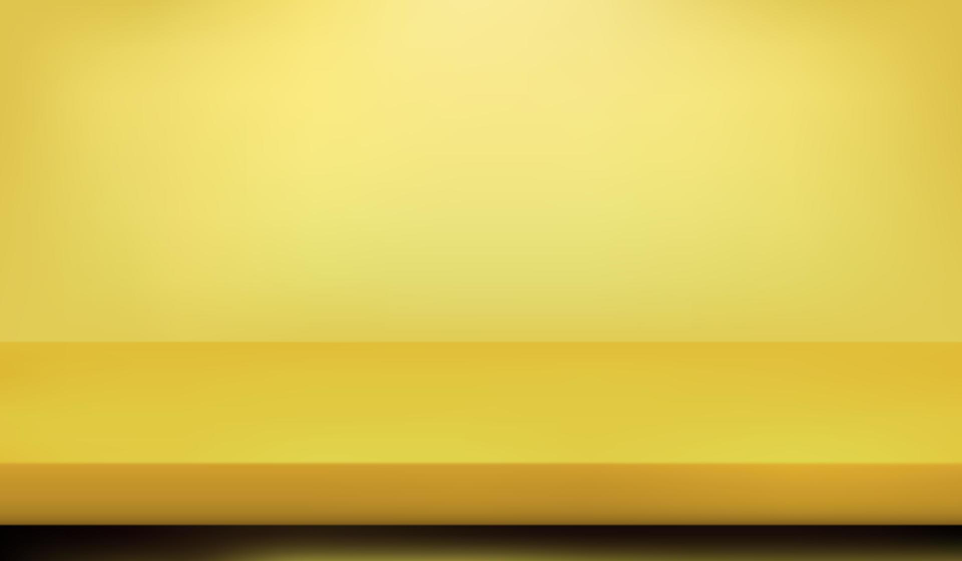 Empty room with yellow background 6725349 Vector Art at Vecteezy