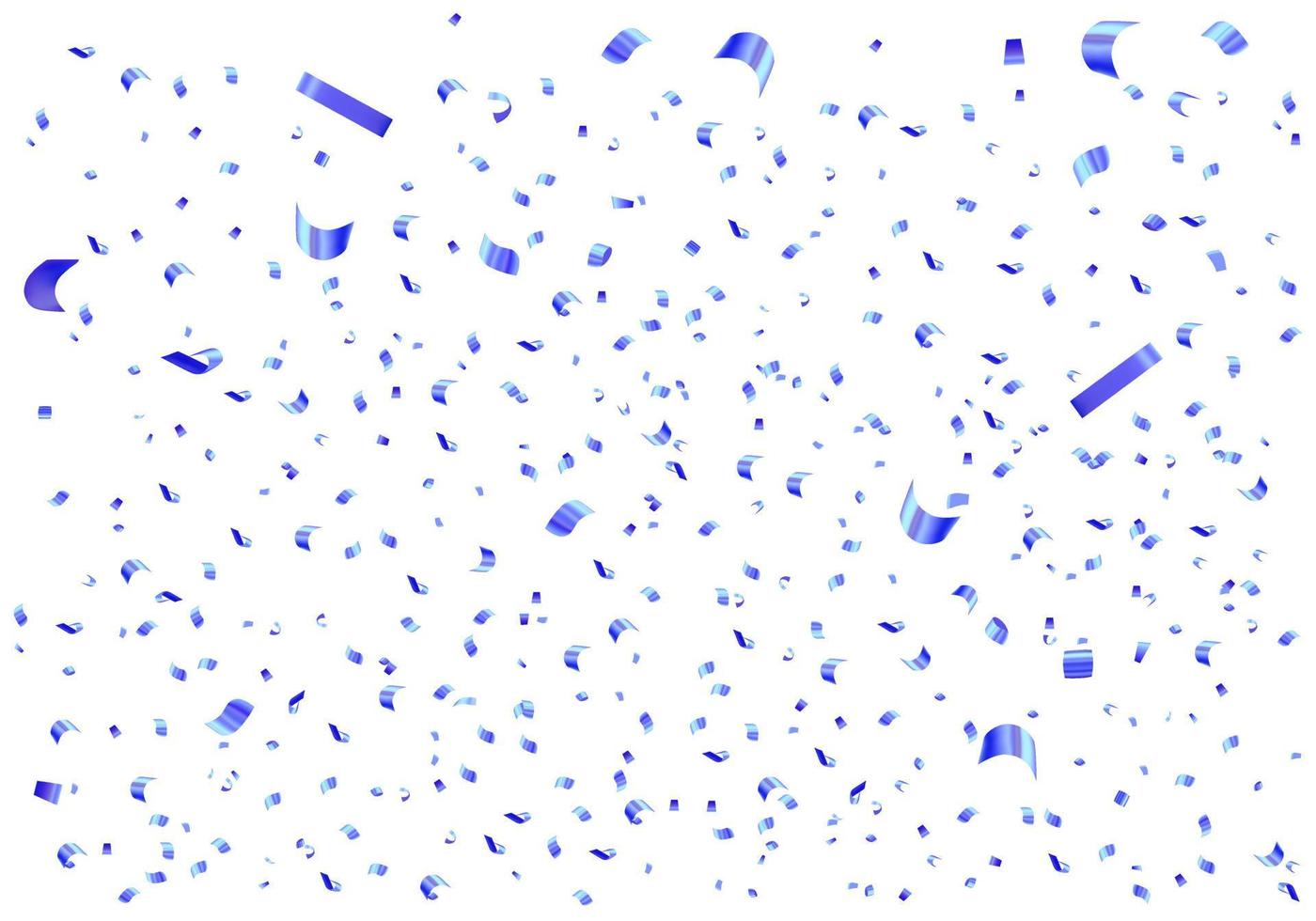 Purple confetti for celebration party vector