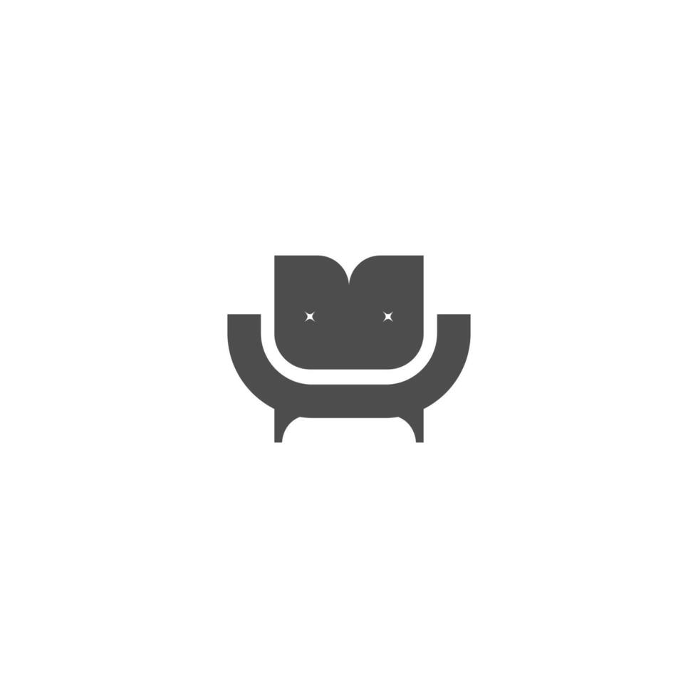 Furniture logo icon vector flat design