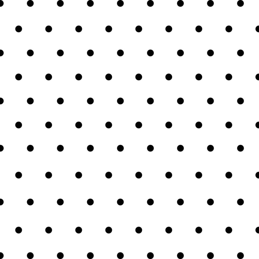 seamless polka dot pattern vector