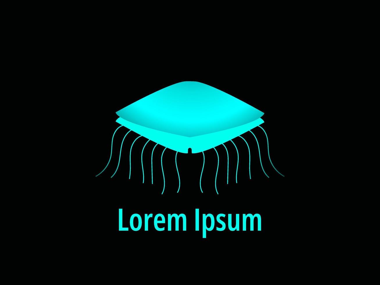 Creative Jelly Fish Vector Design Template