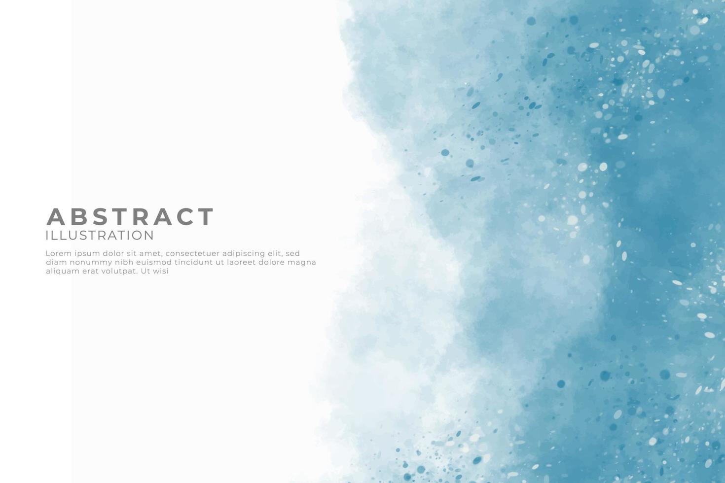 Abstract watercolor textured background. Design for your date, postcard, banner, logo. vector