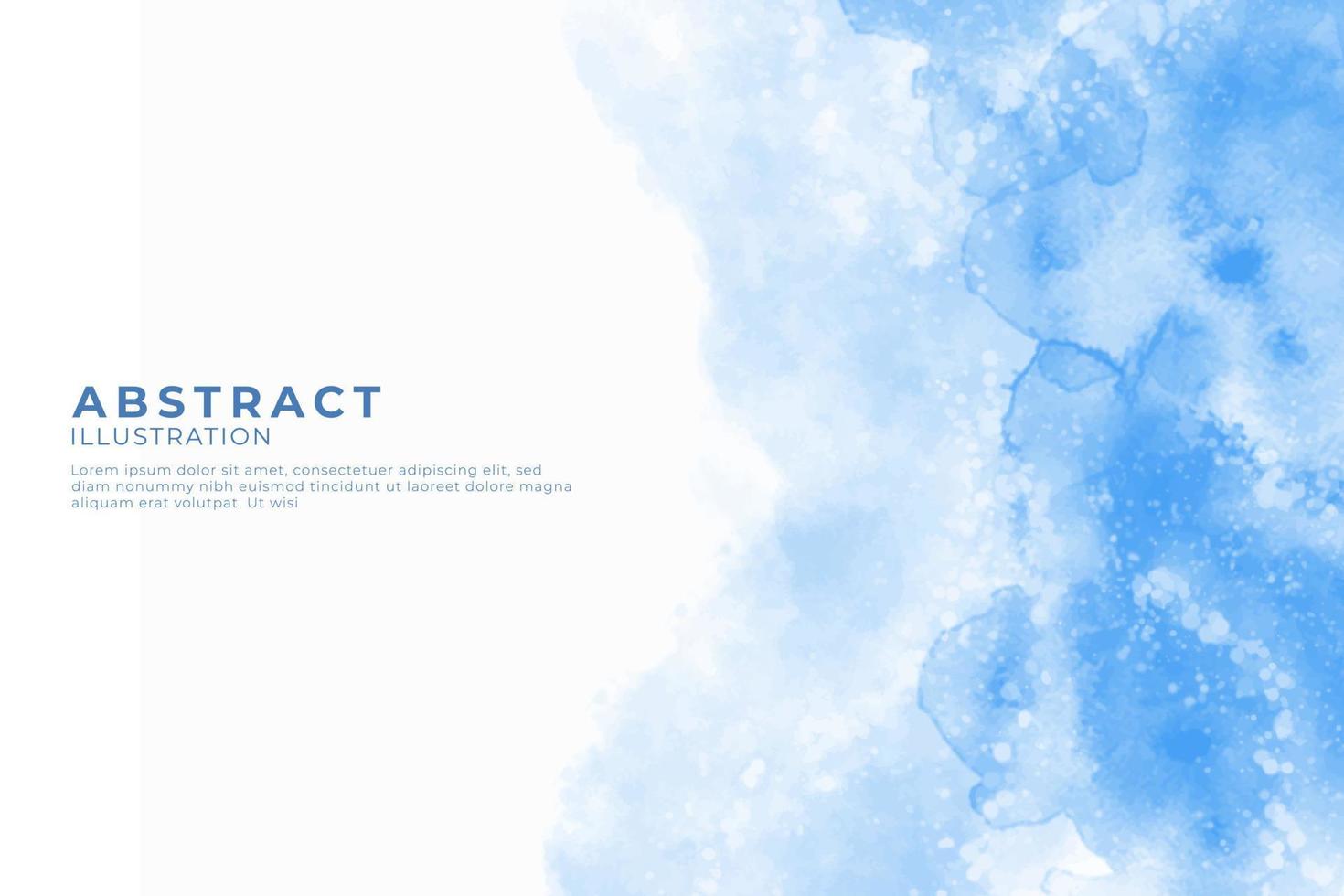Abstract watercolor textured background. Design for your date, postcard, banner, logo. vector