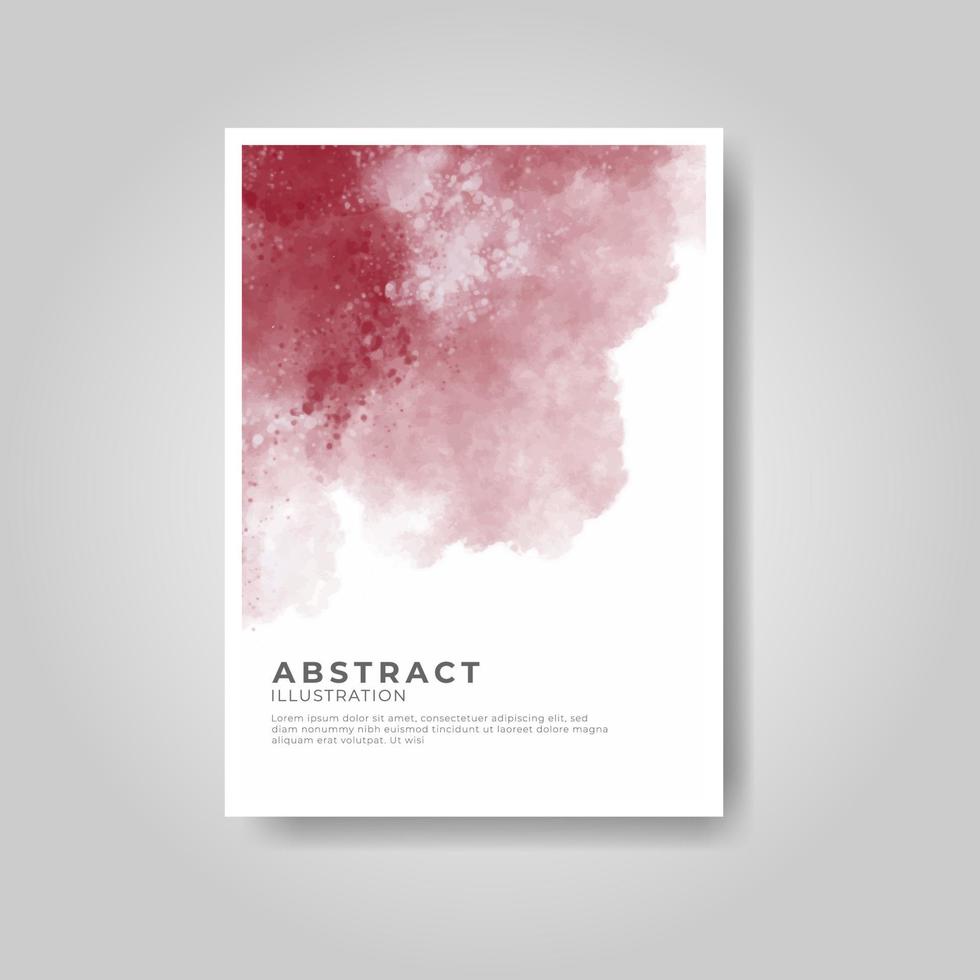 bright colorful vector watercolor background. Abstract illustration