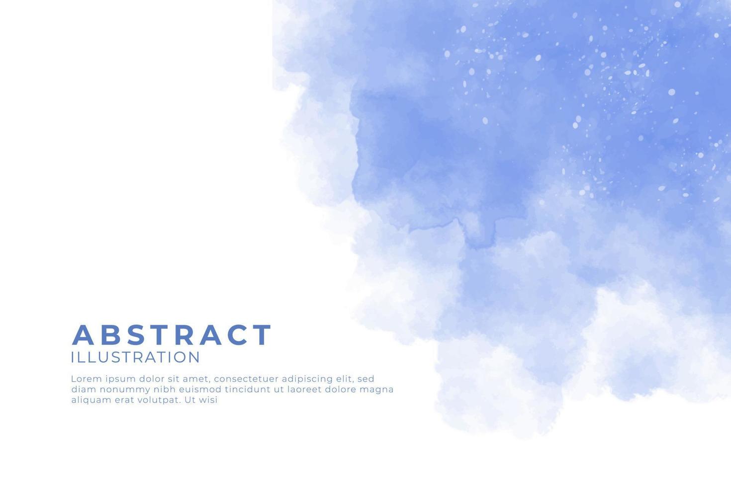 Abstract watercolor textured background. Design for your date, postcard, banner, logo. vector