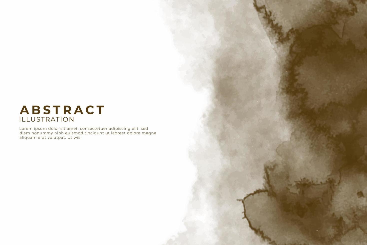 Abstract watercolor textured background. Design for your date, postcard, banner, logo. vector