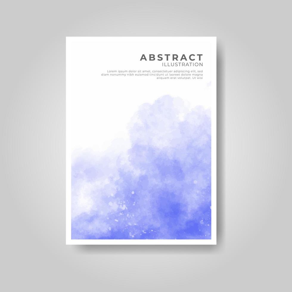 bright colorful vector watercolor background. Abstract illustration