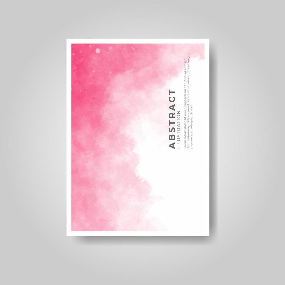 bright colorful vector watercolor background. Abstract illustration