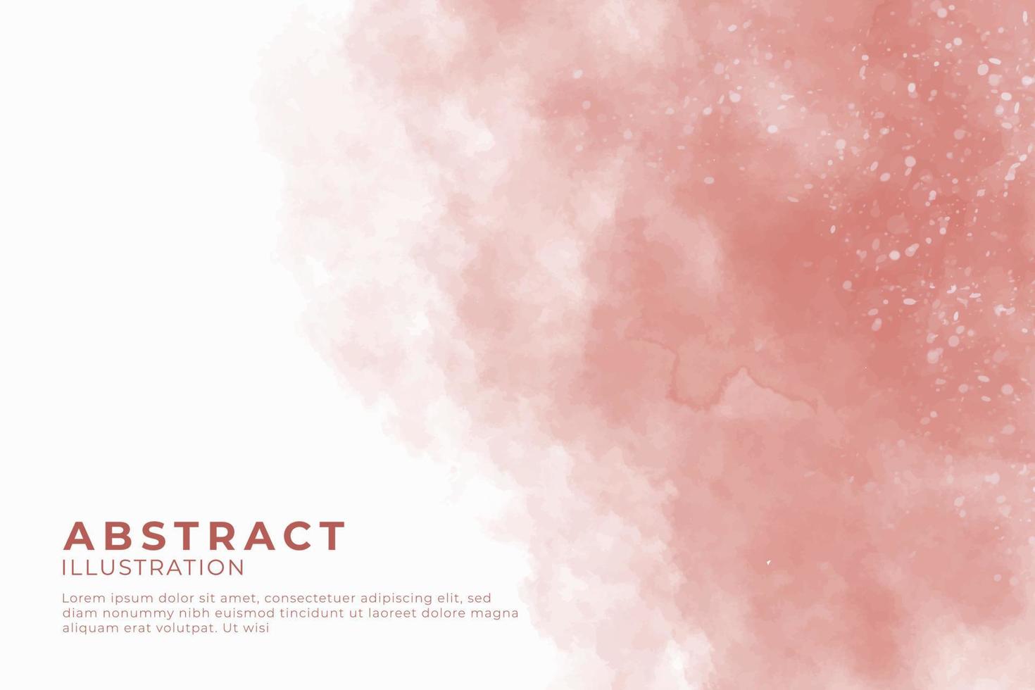 Abstract watercolor textured background. Design for your date, postcard, banner, logo. vector