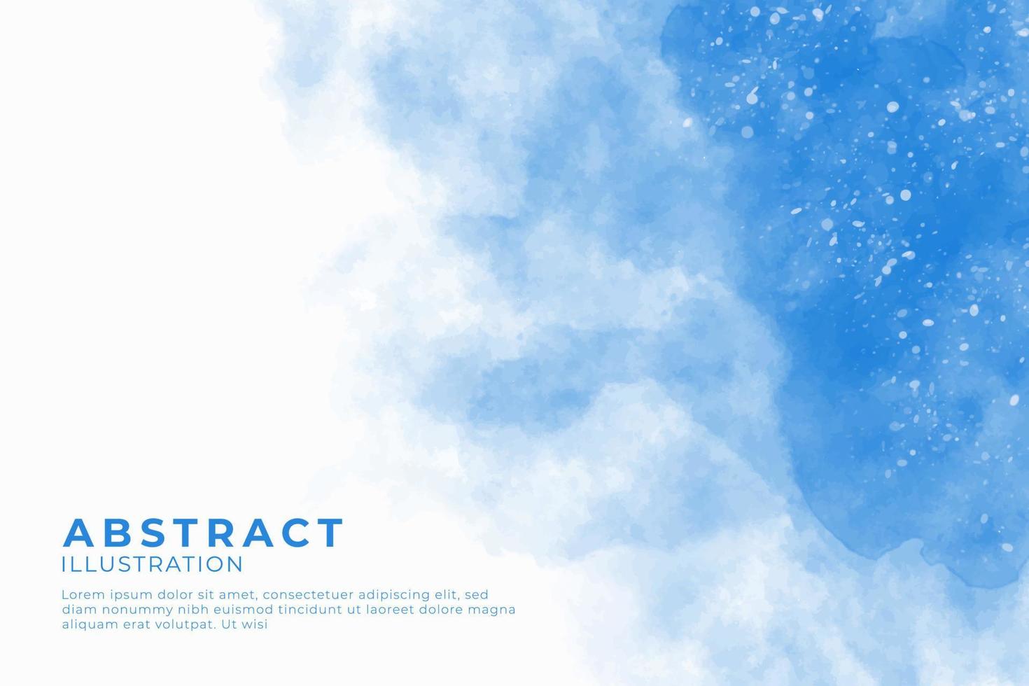 Abstract watercolor textured background. Design for your date, postcard, banner, logo. vector