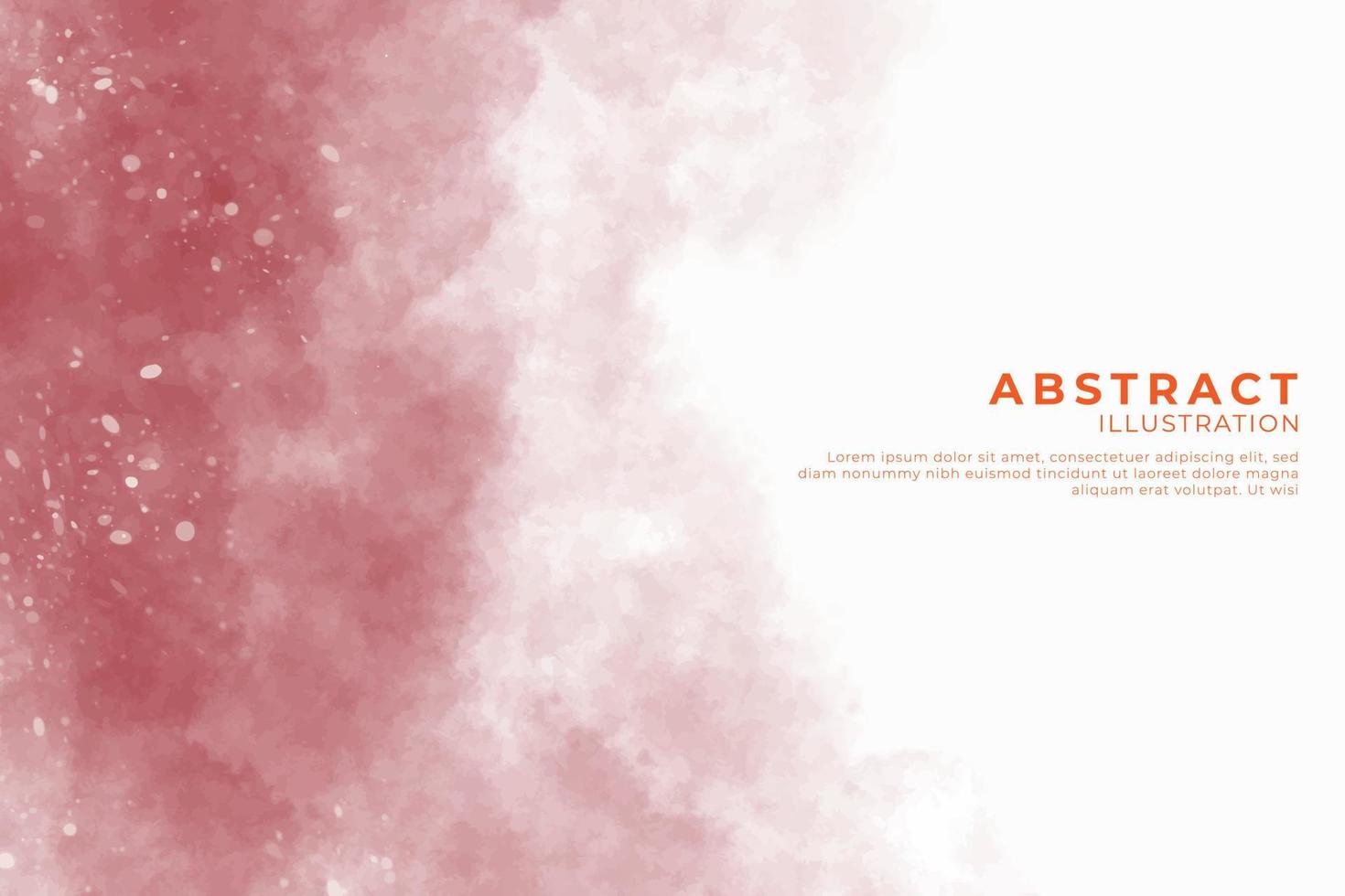 Abstract watercolor textured background. Design for your date, postcard, banner, logo. vector