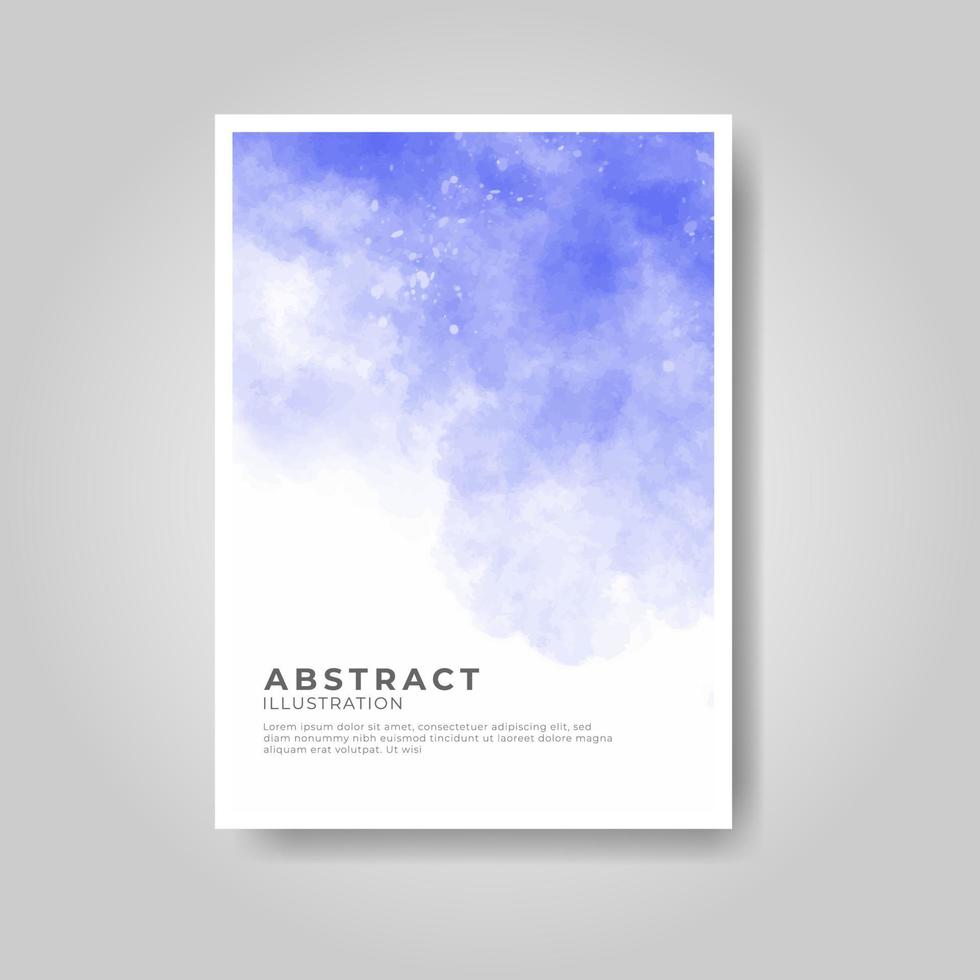 bright colorful vector watercolor background. Abstract illustration