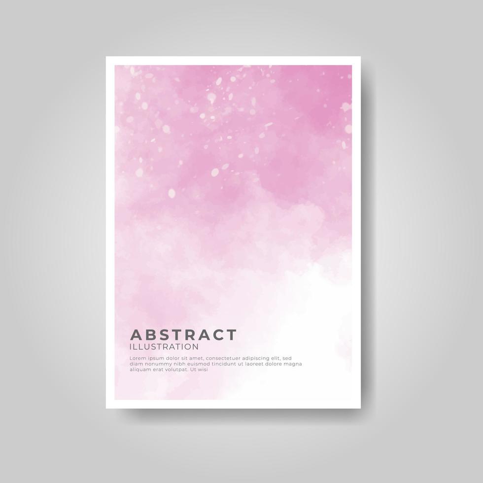bright colorful vector watercolor background. Abstract illustration