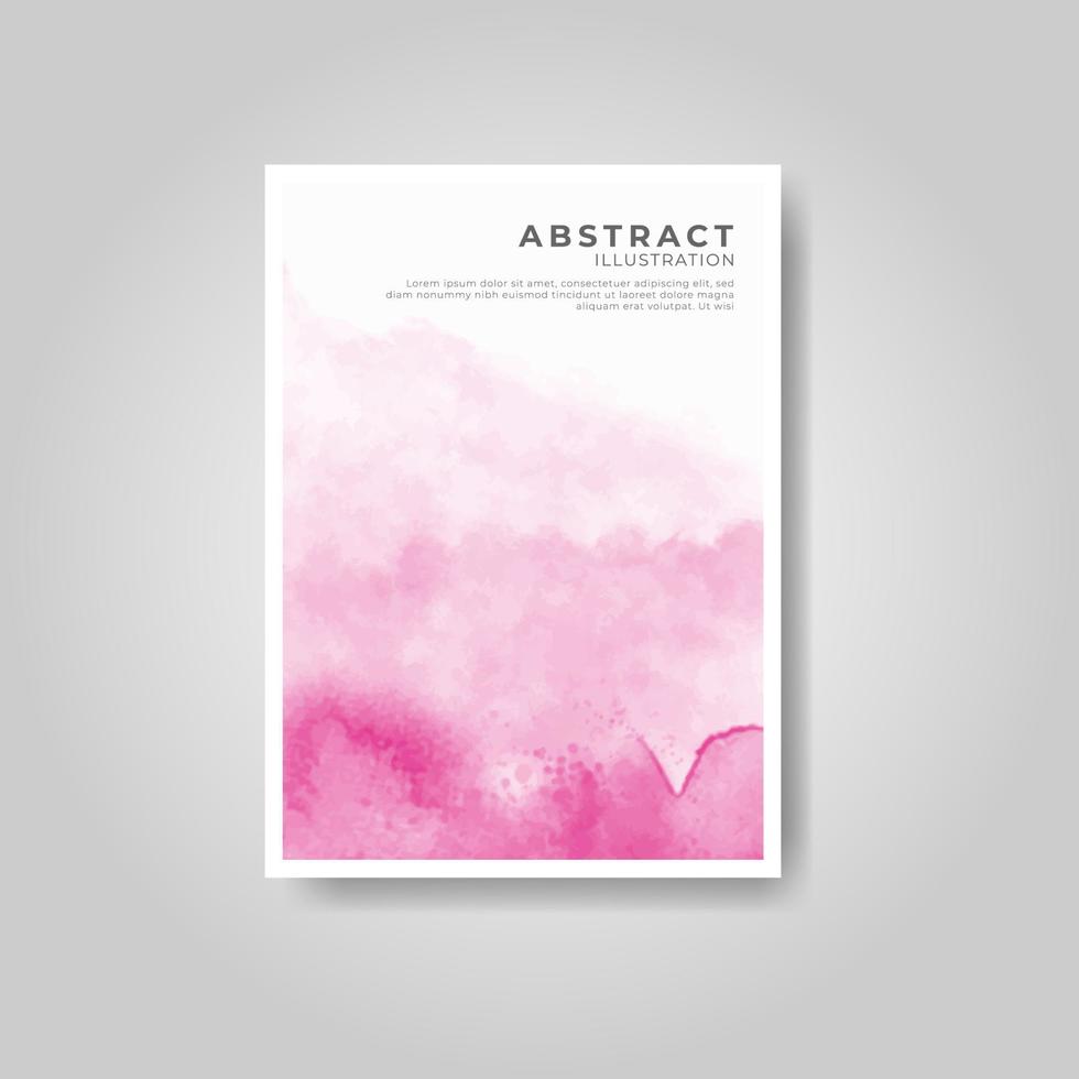 bright colorful vector watercolor background. Abstract illustration