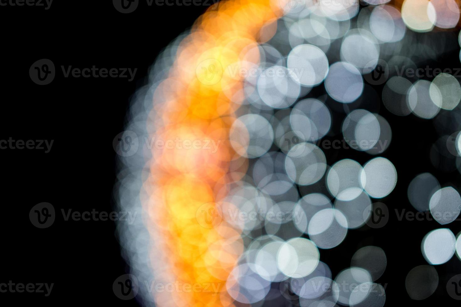 círculo bokeh, hermosos colores abstractos para el fondo navideño - imágenes foto