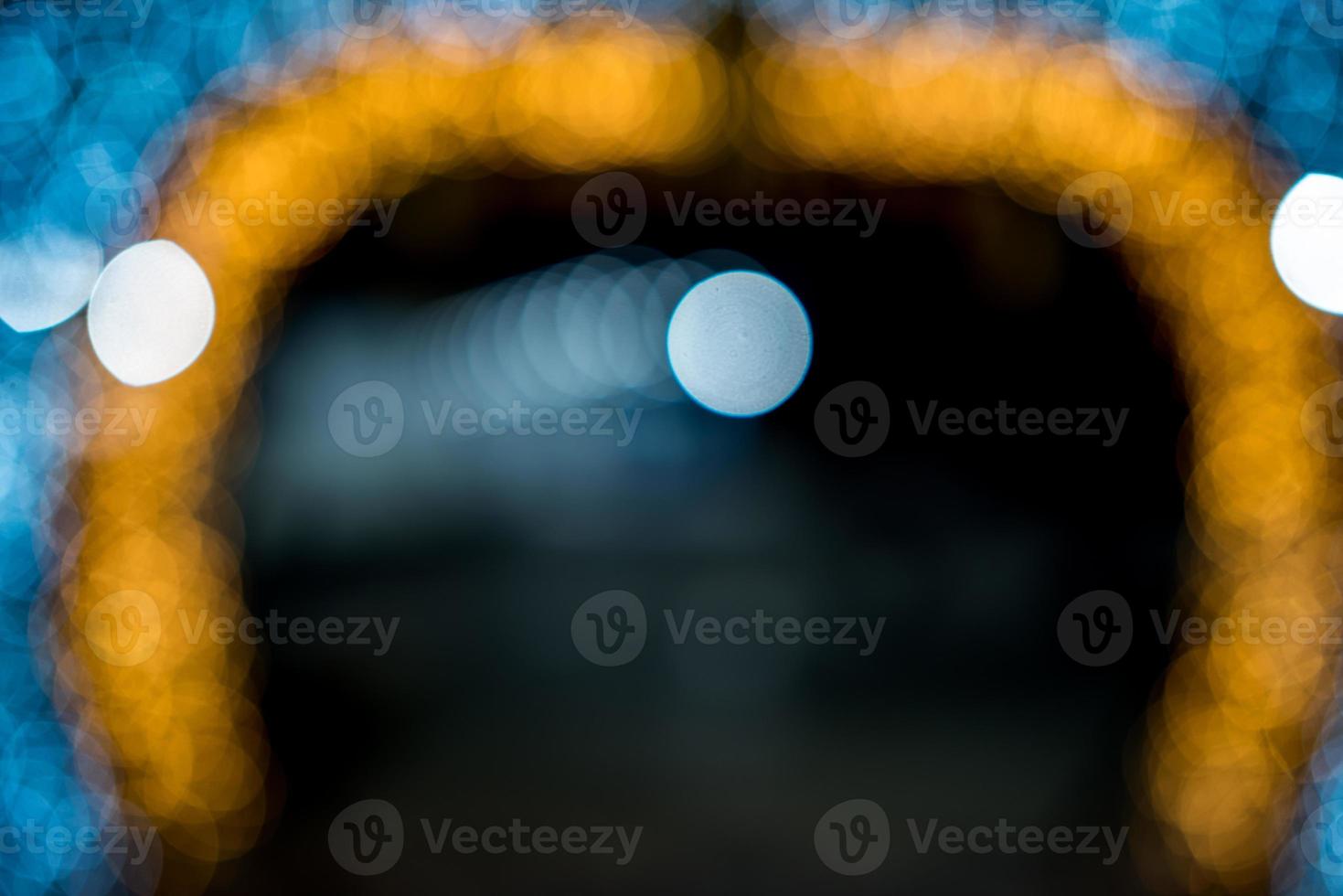 Bokeh circle, beautiful abstract colors for Christmas background - pictures photo