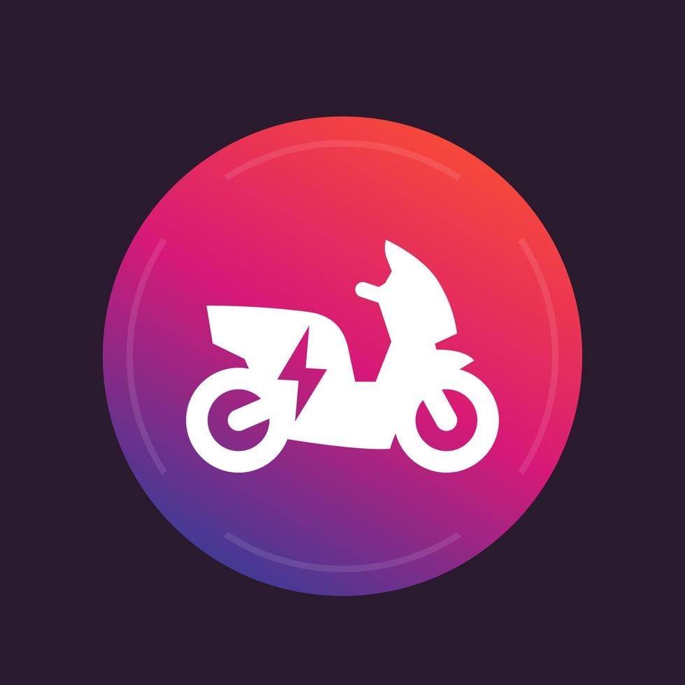 electric scooter, motorbike icon, electric vehicle, ecologic transport