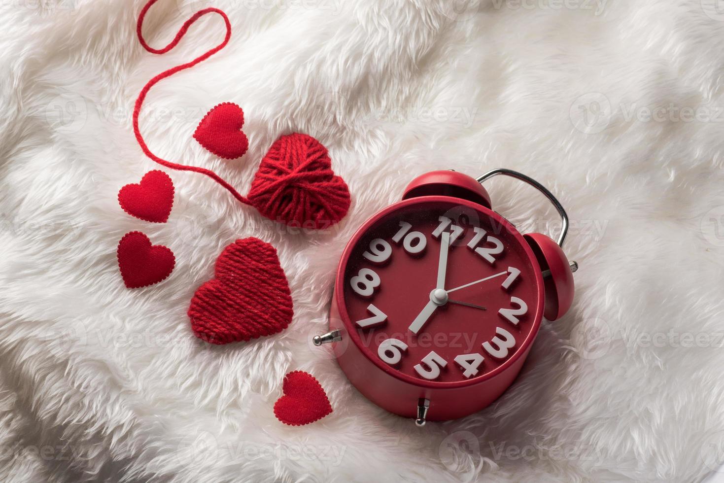 Heart, valentines day, top view, red heart Valentines Day concept With copy space photo