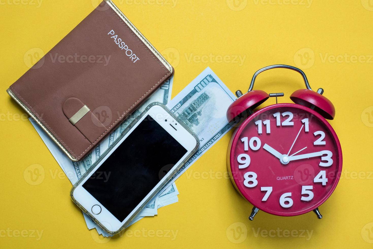 The silver picture is placed on a yellow background. Success, business concept With copy space photo