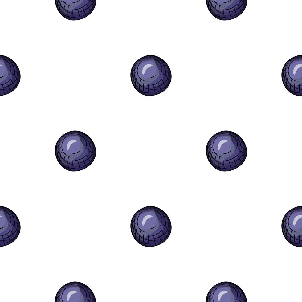 Glass balls seamless pattern. Decorative shapes background. vector