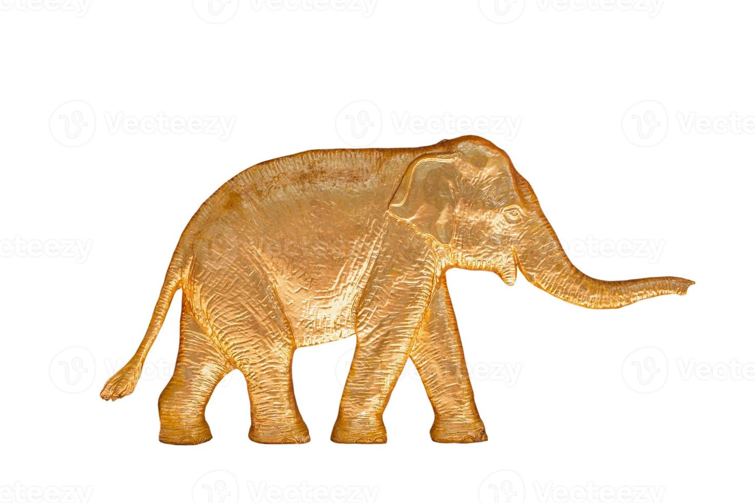 Carved Thai elephant photo