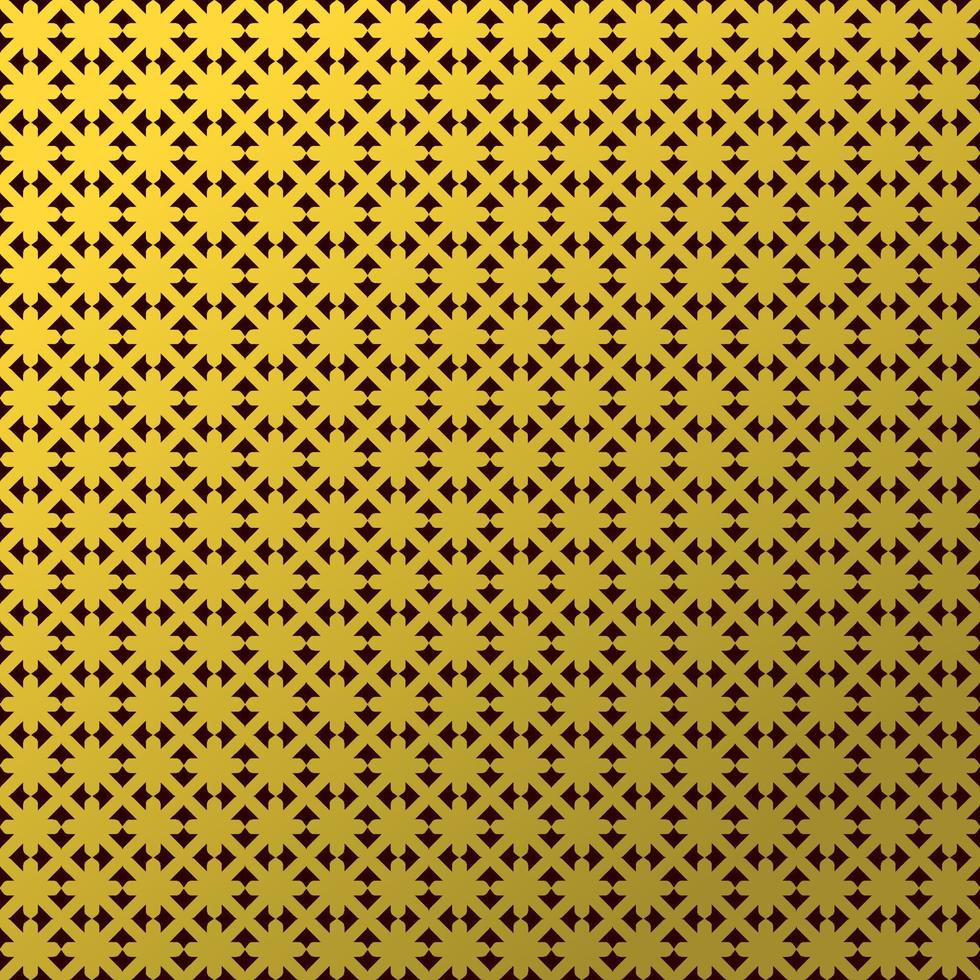 Elegant Gold Geometric Shape Pattern Batik for Background Template vector