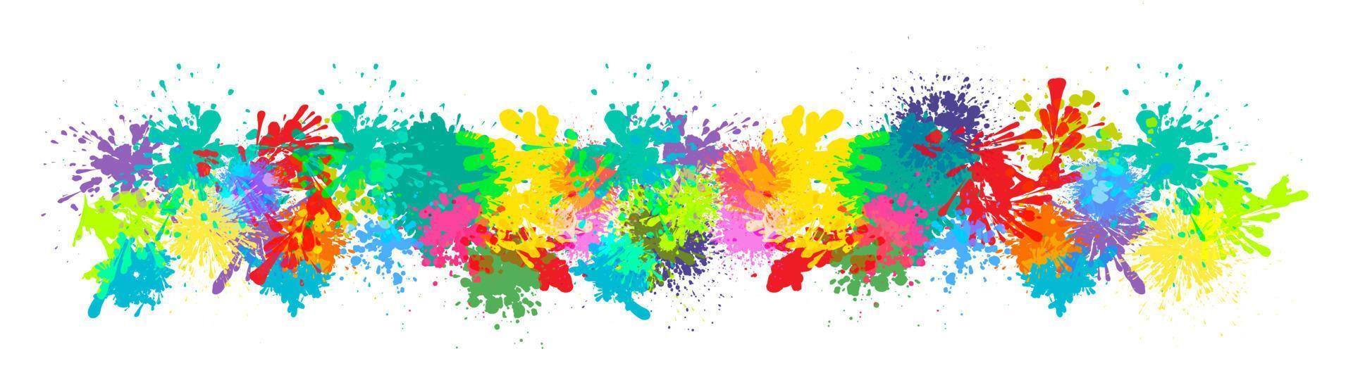 Elegant colorful splash watercolor background. Vector. vector