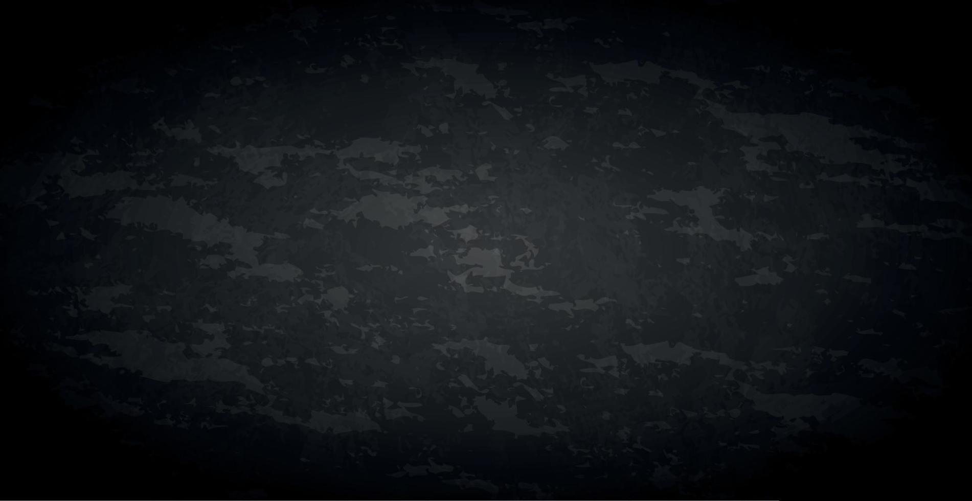 Black abstract textured grunge web background - Vector