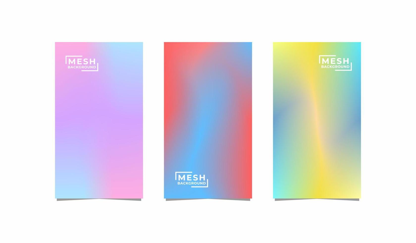 gradient background with blue, yellow, purple, pink and light blue colors. gradient background for cover, poster, landing page. vector