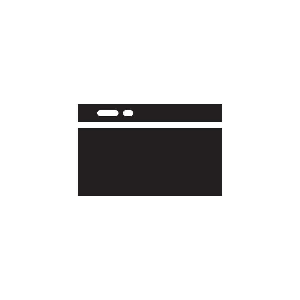 Browser logo icon sign symbol design vector