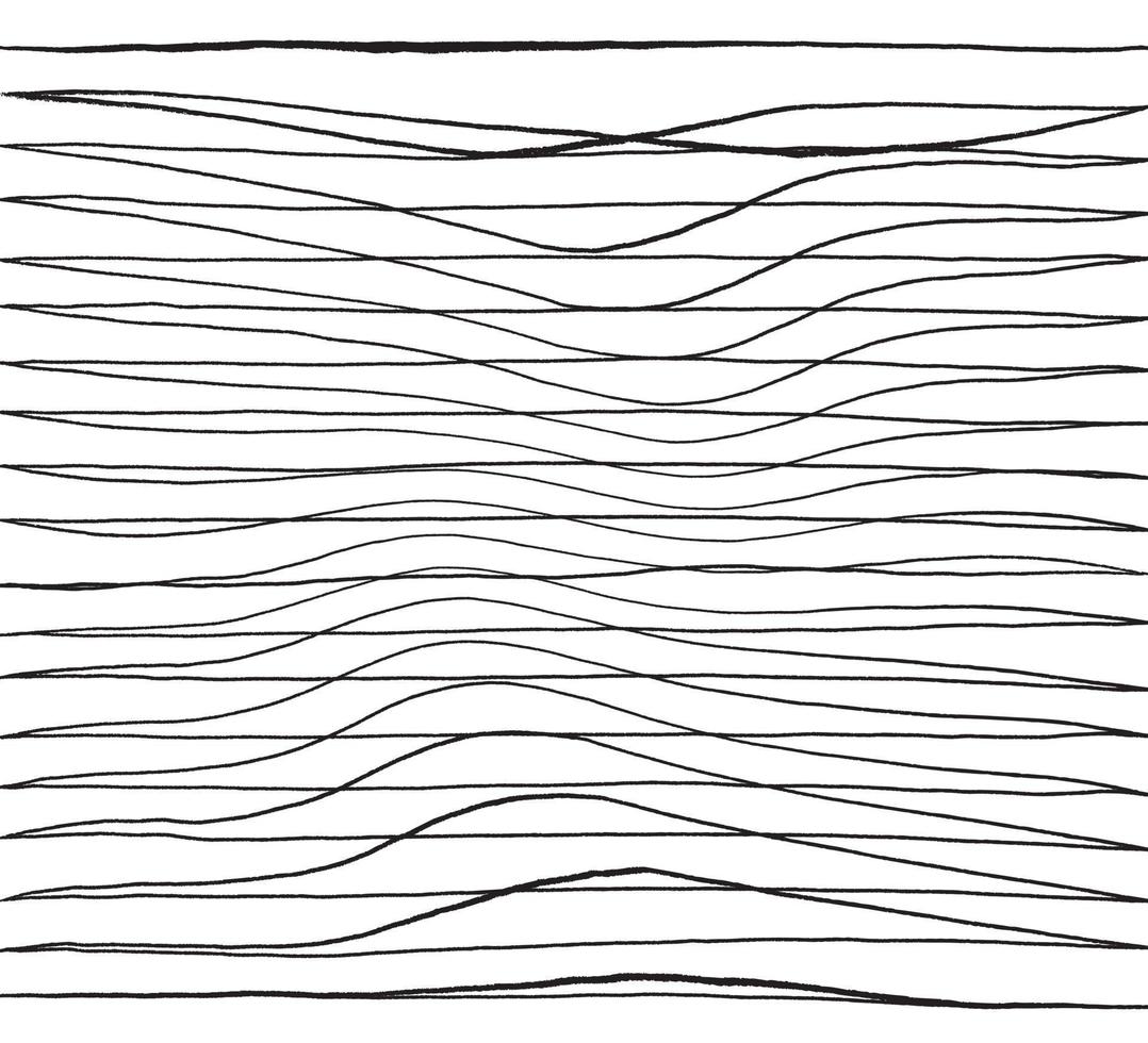 Hand drawn line background vector