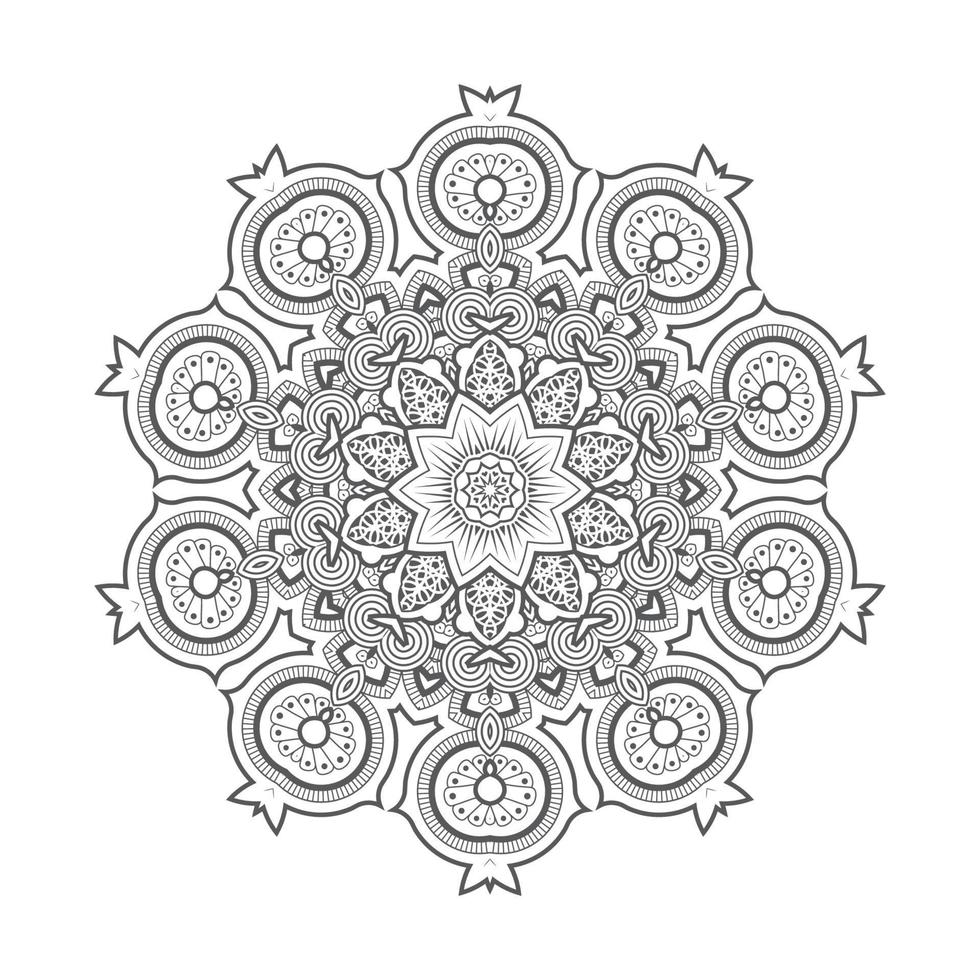 beautiful mandala vector for design