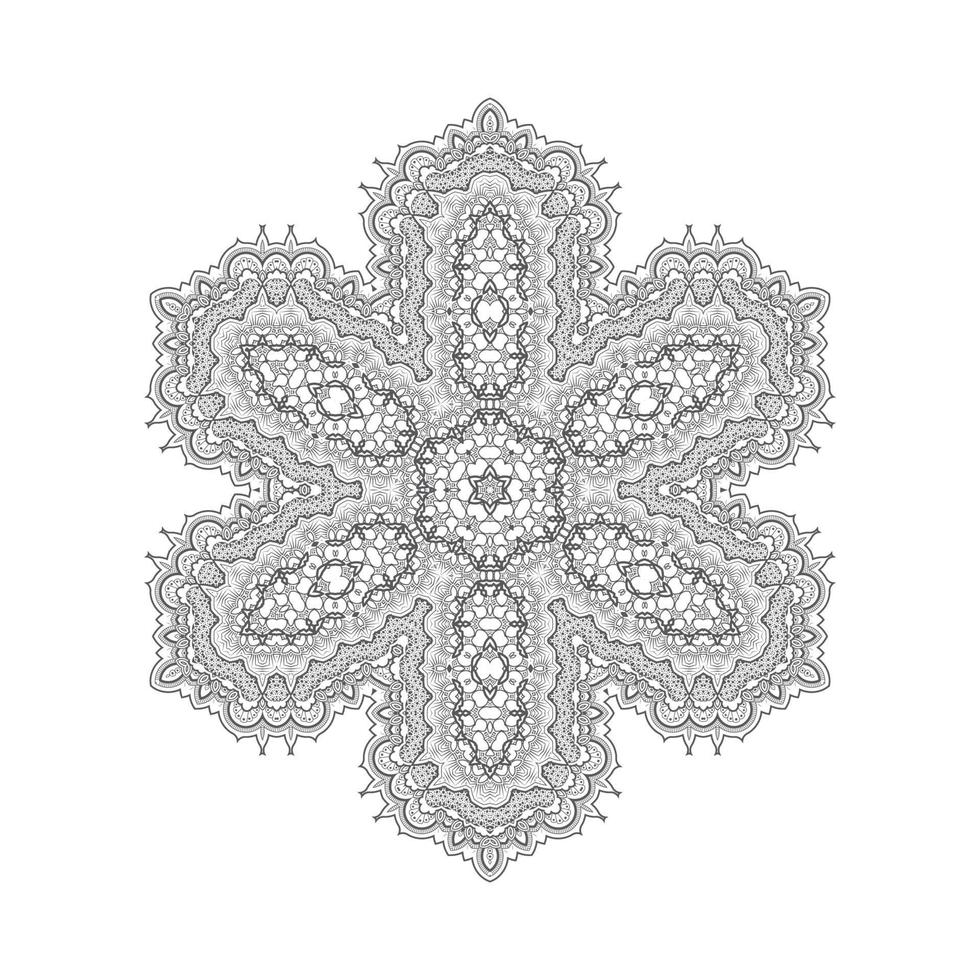 elegant mandala vector for design