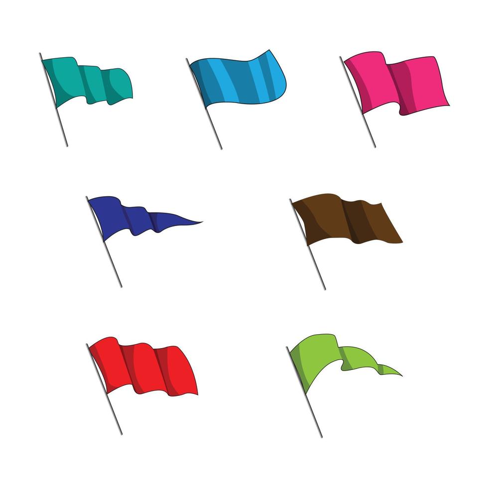 flag icon editable vector for website, presentation, symbol