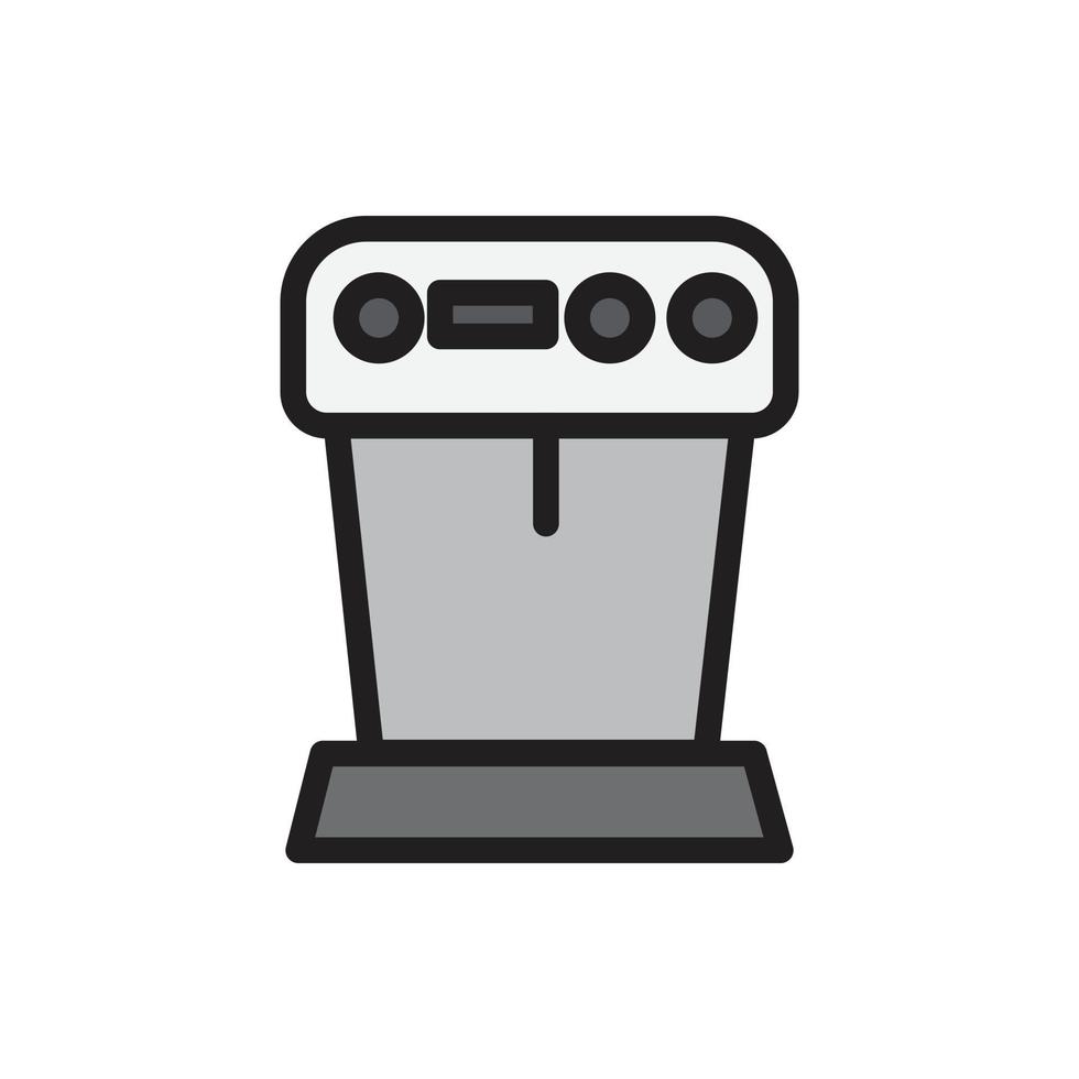 expresso machine icon for website, presentation symbol vector