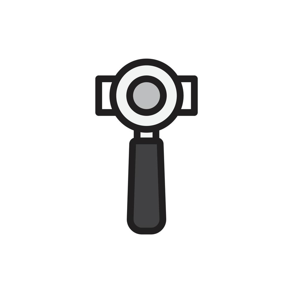 press coffee icon for website, presentation symbol vector