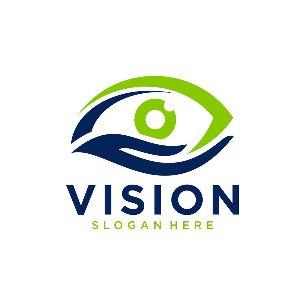 Abstract vision logo Vector template