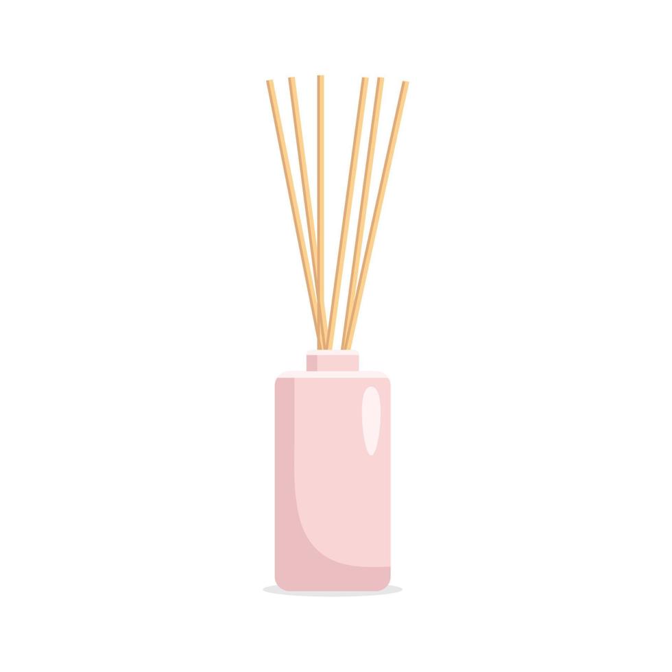 Vector aromatic diffuser with Scented Oil and reeds